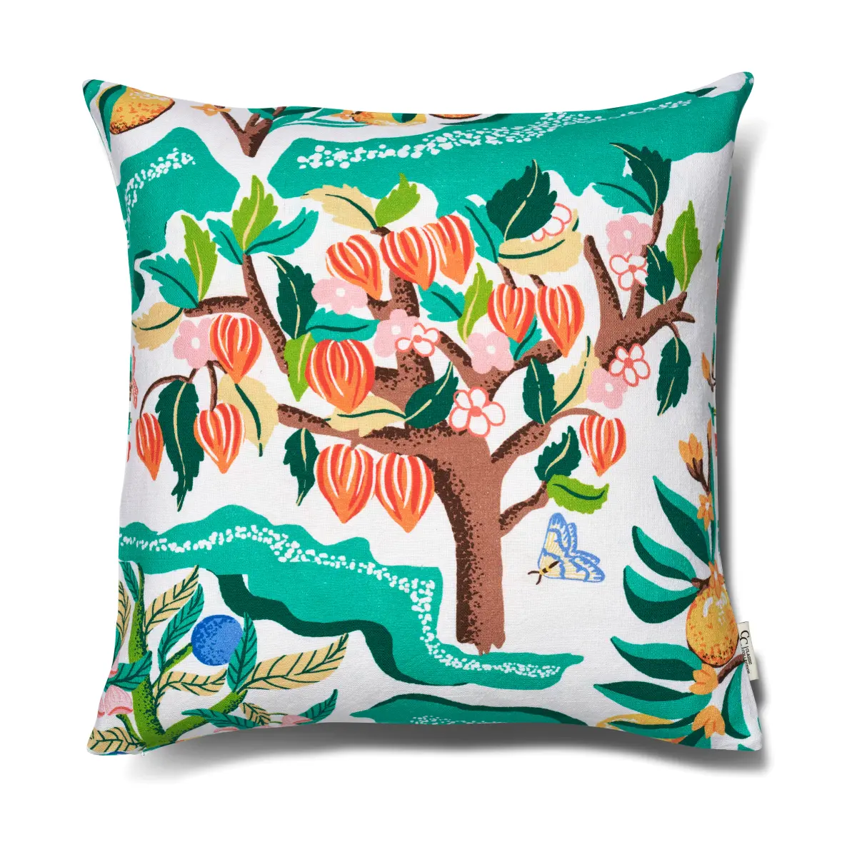 Botanical Cherry putetrekk 50x50 cm, White