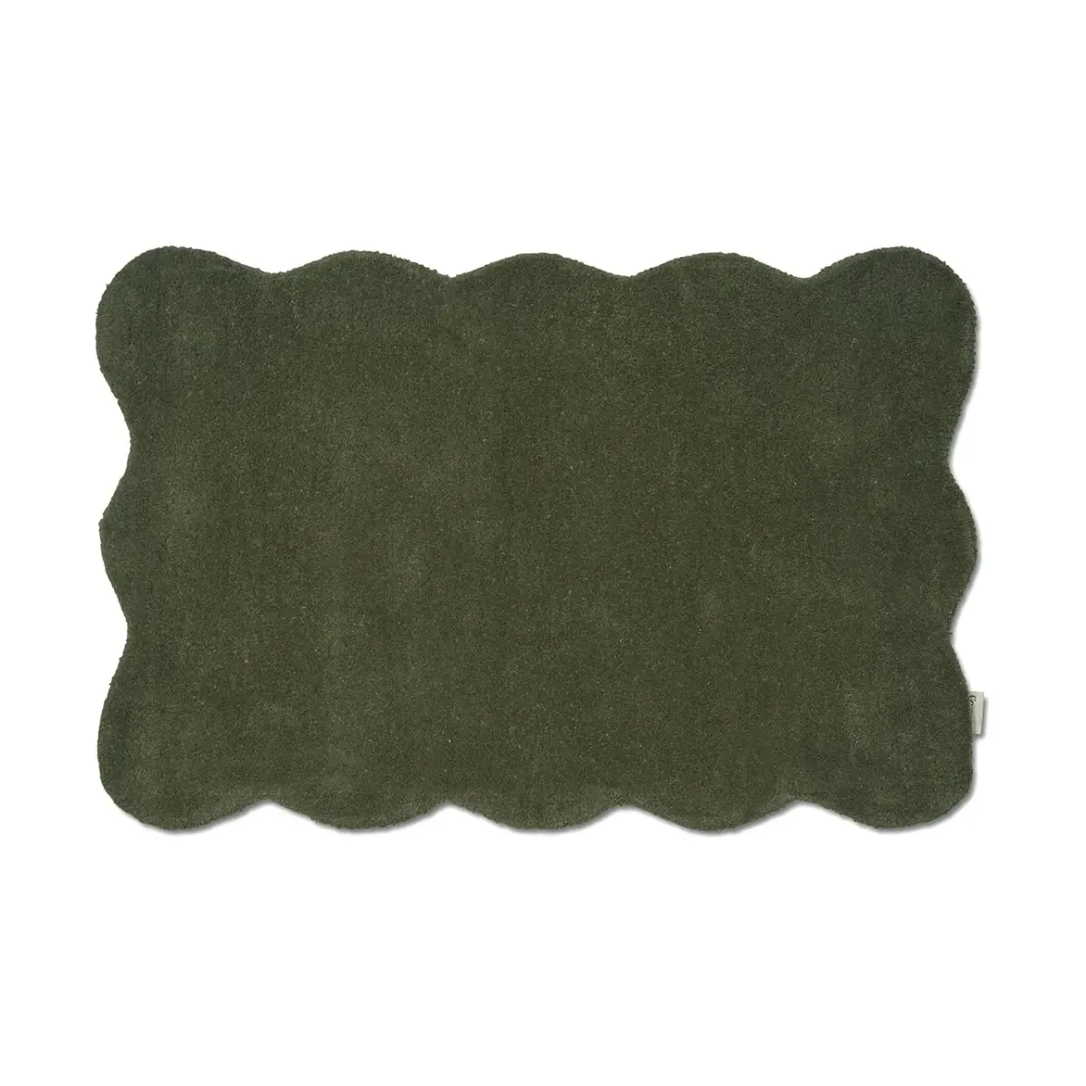 Clam dørmatte 60x90 cm, Green
