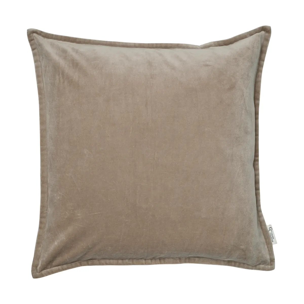 Classic Velvet putetrekk 50x50 cm, Beige
