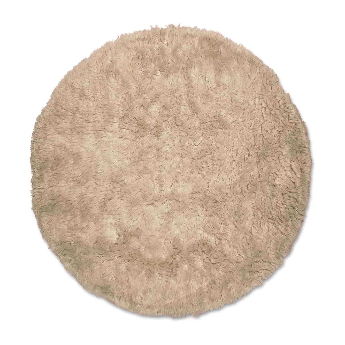 Cloudy ullteppe Ø 160 cm, Beige