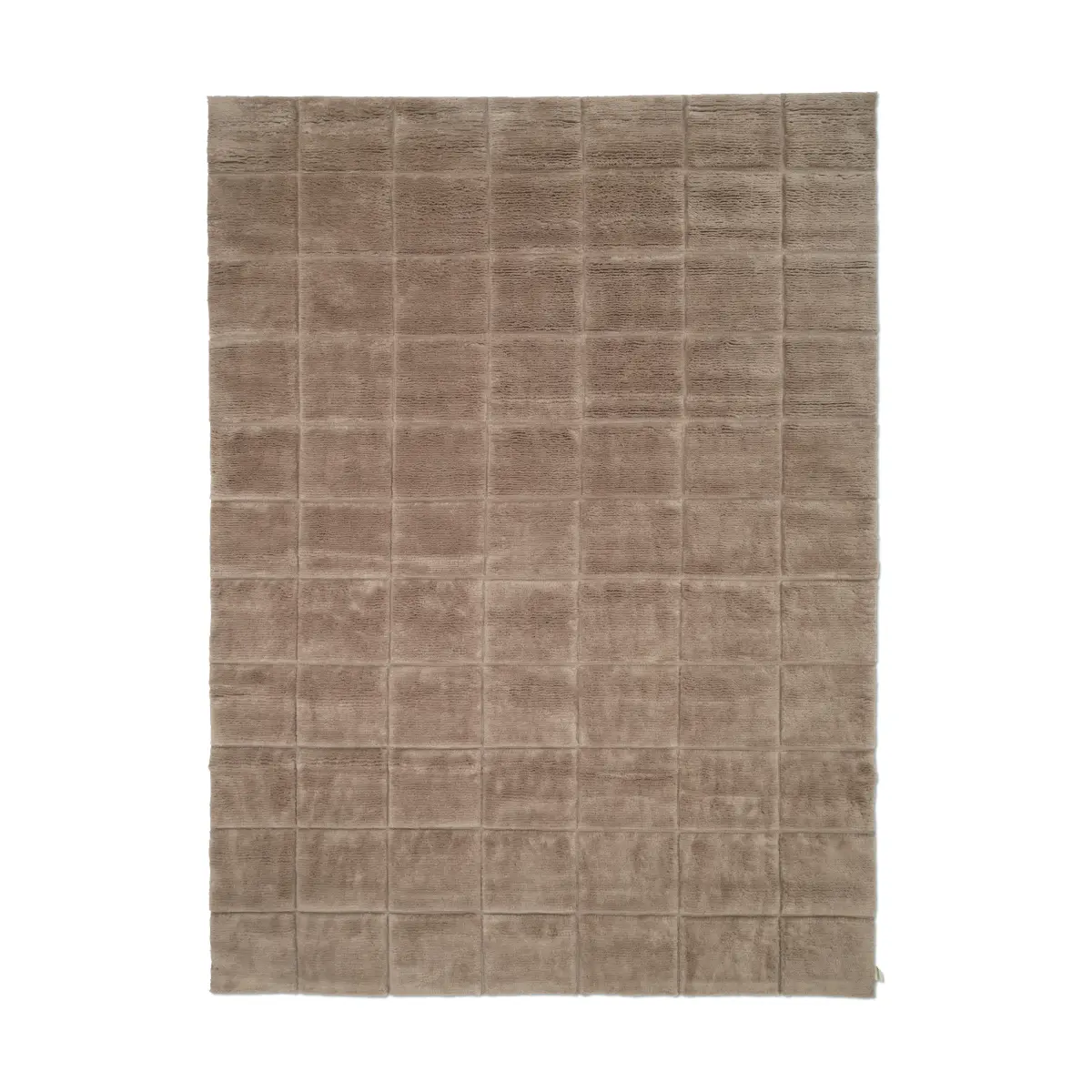 Grid teppe, Chocolate, 170x230 cm