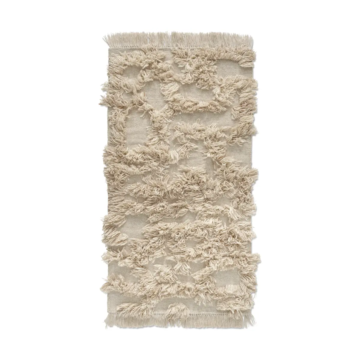 Rio ullteppe 80x150 cm, Beige