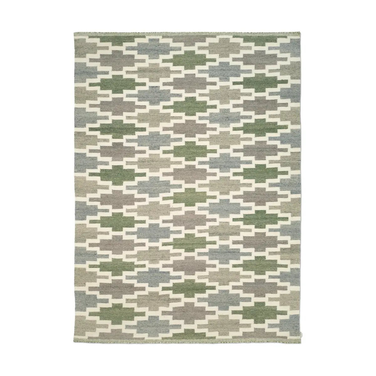 Röllakan Korsnäs teppe, Blågrønn, 170x230 cm