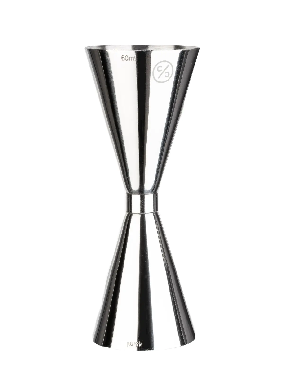 Jigger måleglass 4 cl/6 cl, Rustfritt stål