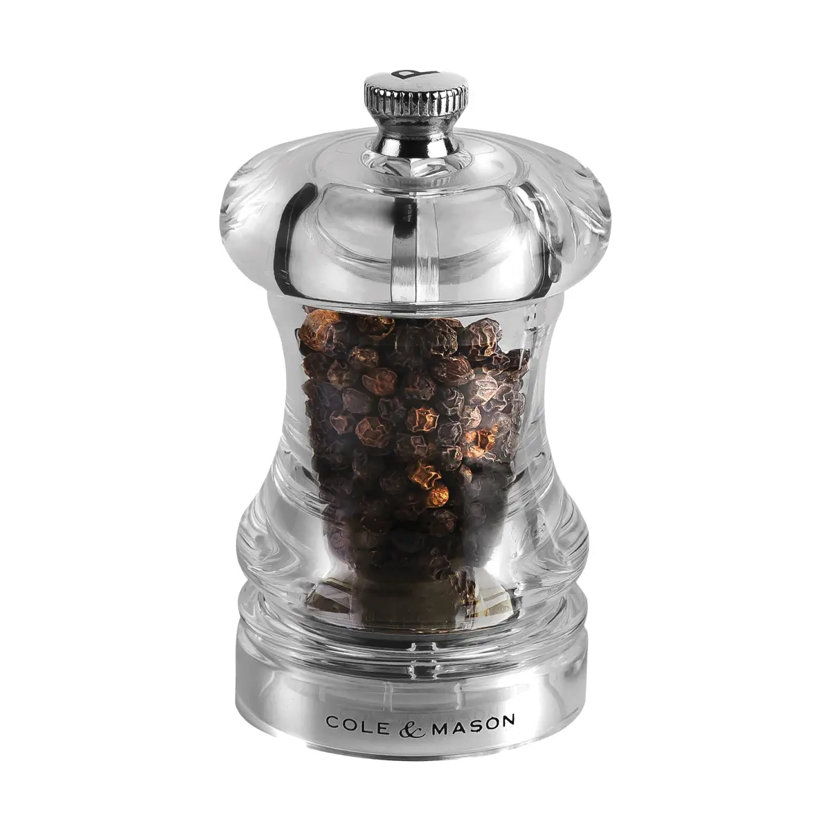 Capstan 125 pepperkvern 8,5 cm, Gjennomsiktig