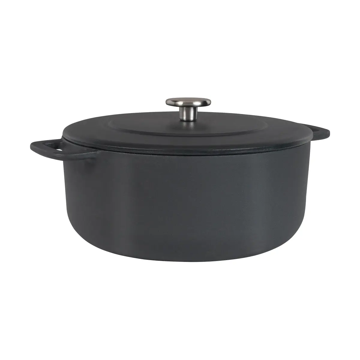 Combekk Enameled støpejernsgryte Ø24 cm, Black
