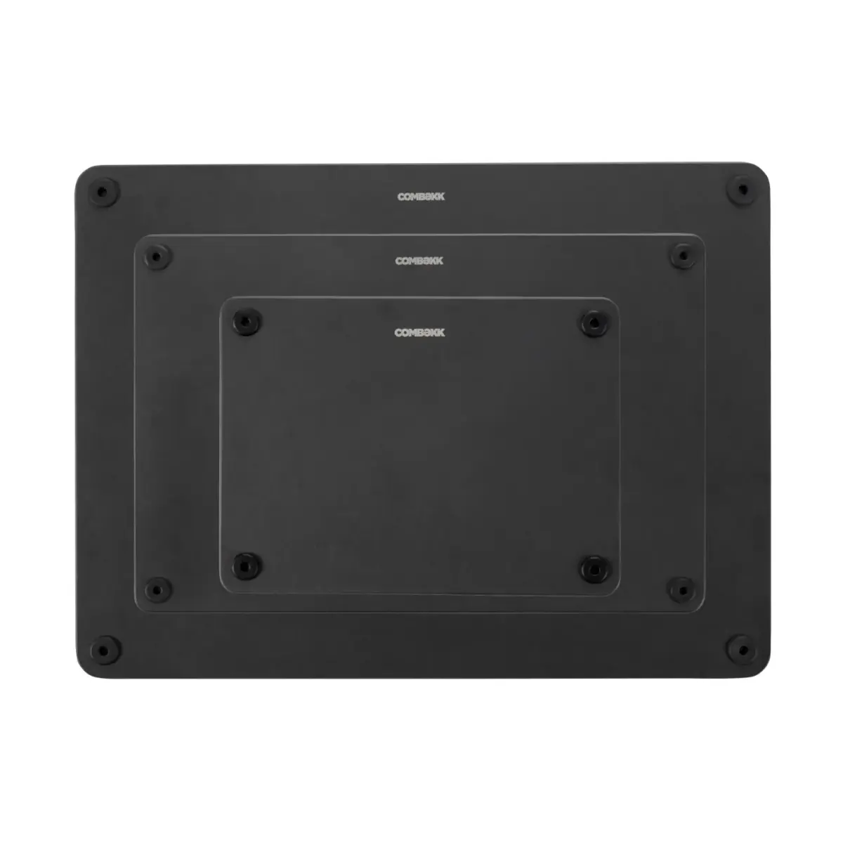 Combekk skjærebrett tre 3 deler, Black