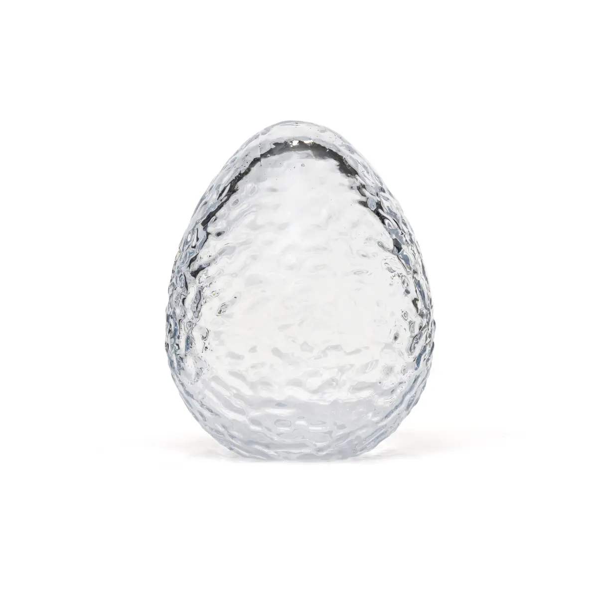 Gry påskepynt stående egg 12 cm, Clear