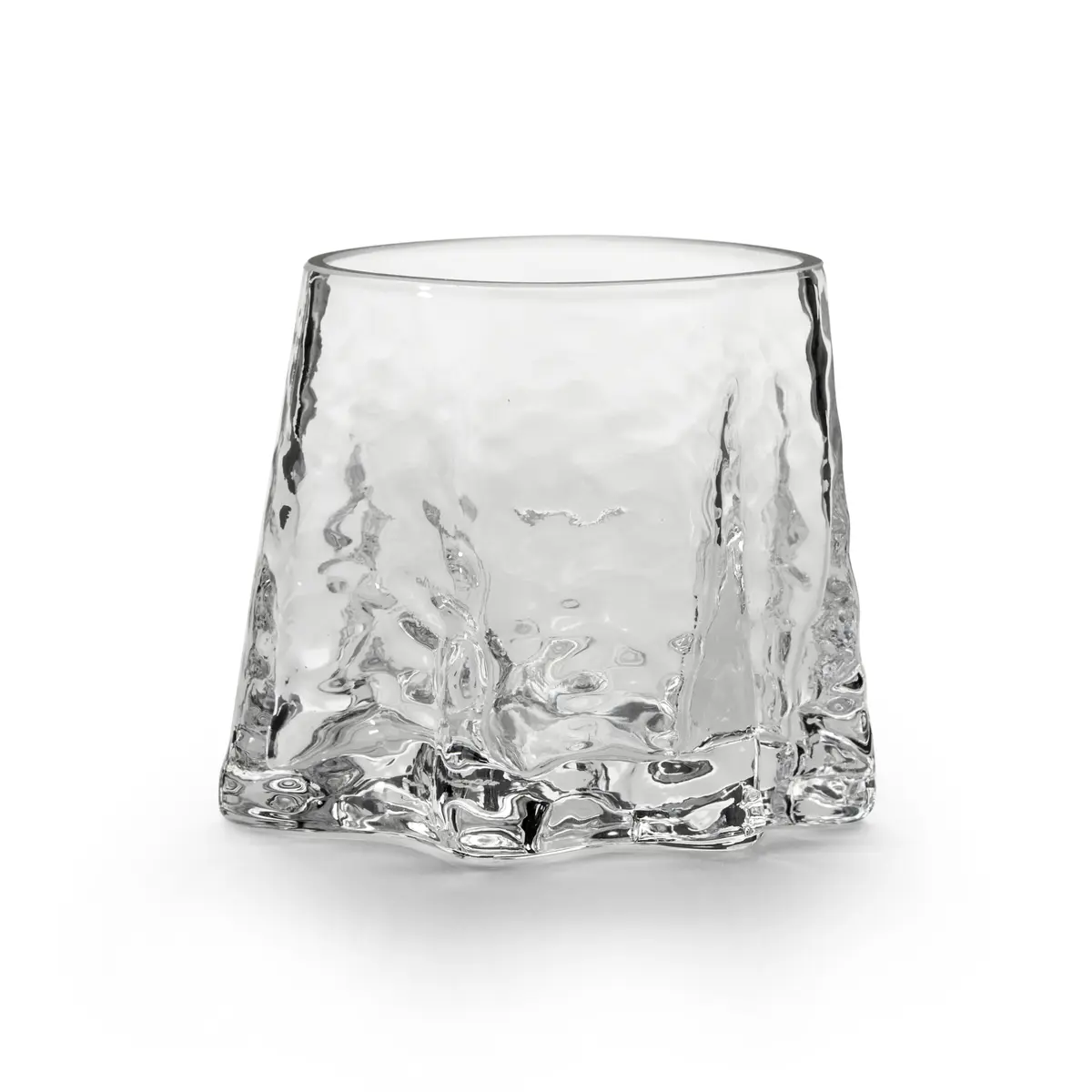 Gry telysholder Ø 8 cm, Clear