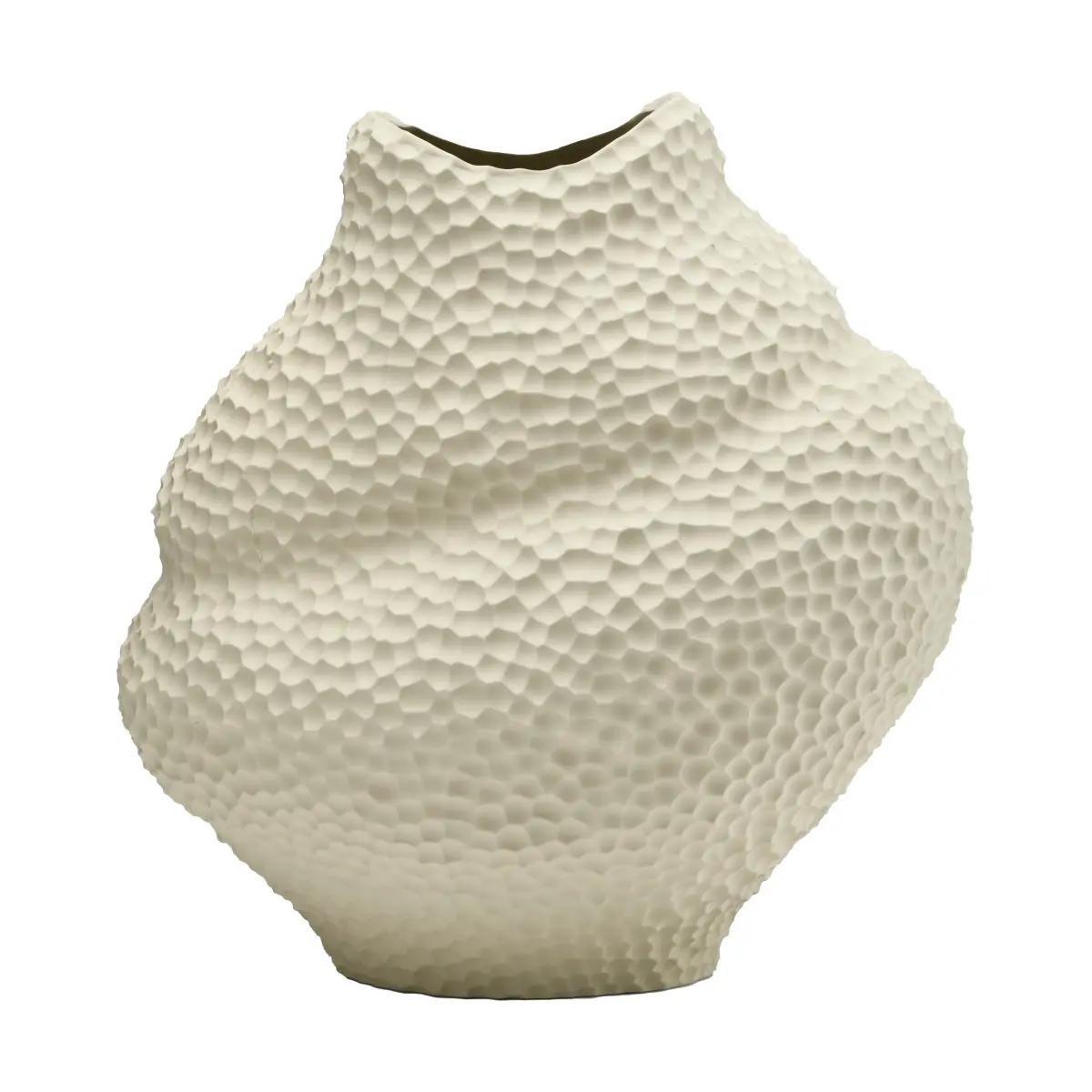 Isla wide vase 32 cm, Lin