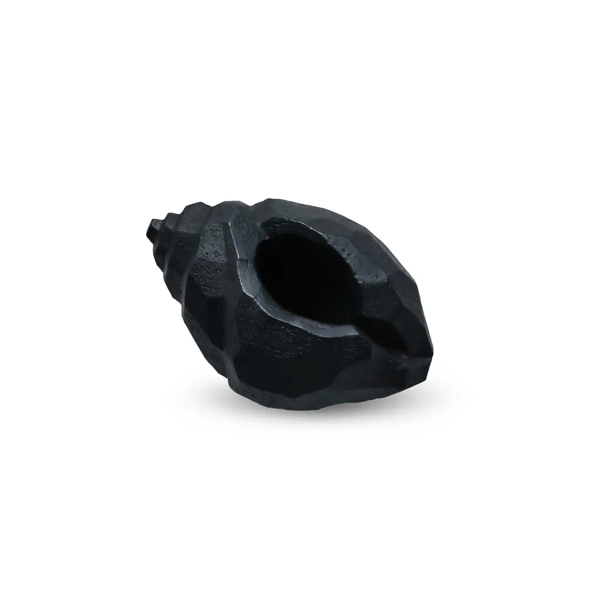 The Pear Shell skulptur 16 cm, Coal