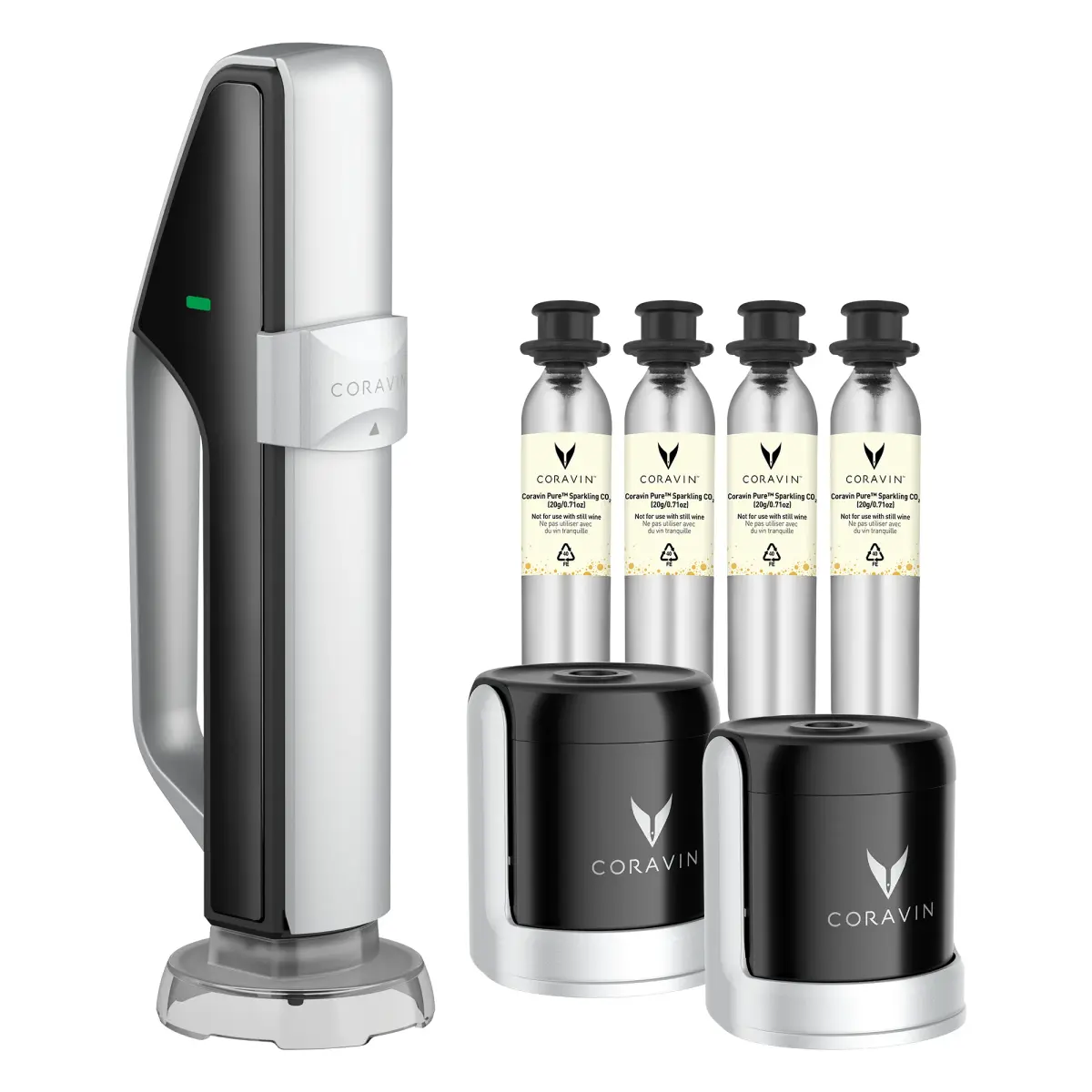 CORAVIN™ Sparkling Wine Vinsystem, H25,4 cm