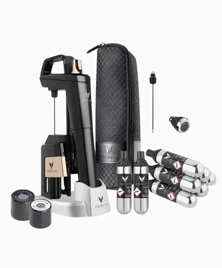 Coravin Timeless Six+ Premium sett, Anthracite