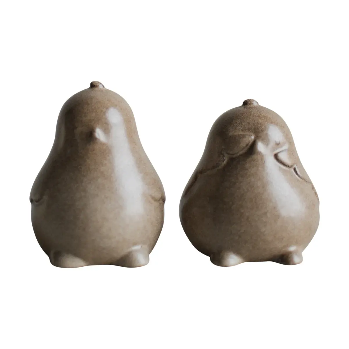 Chubby chicken påskedekorasjon 2-pakning, Beige