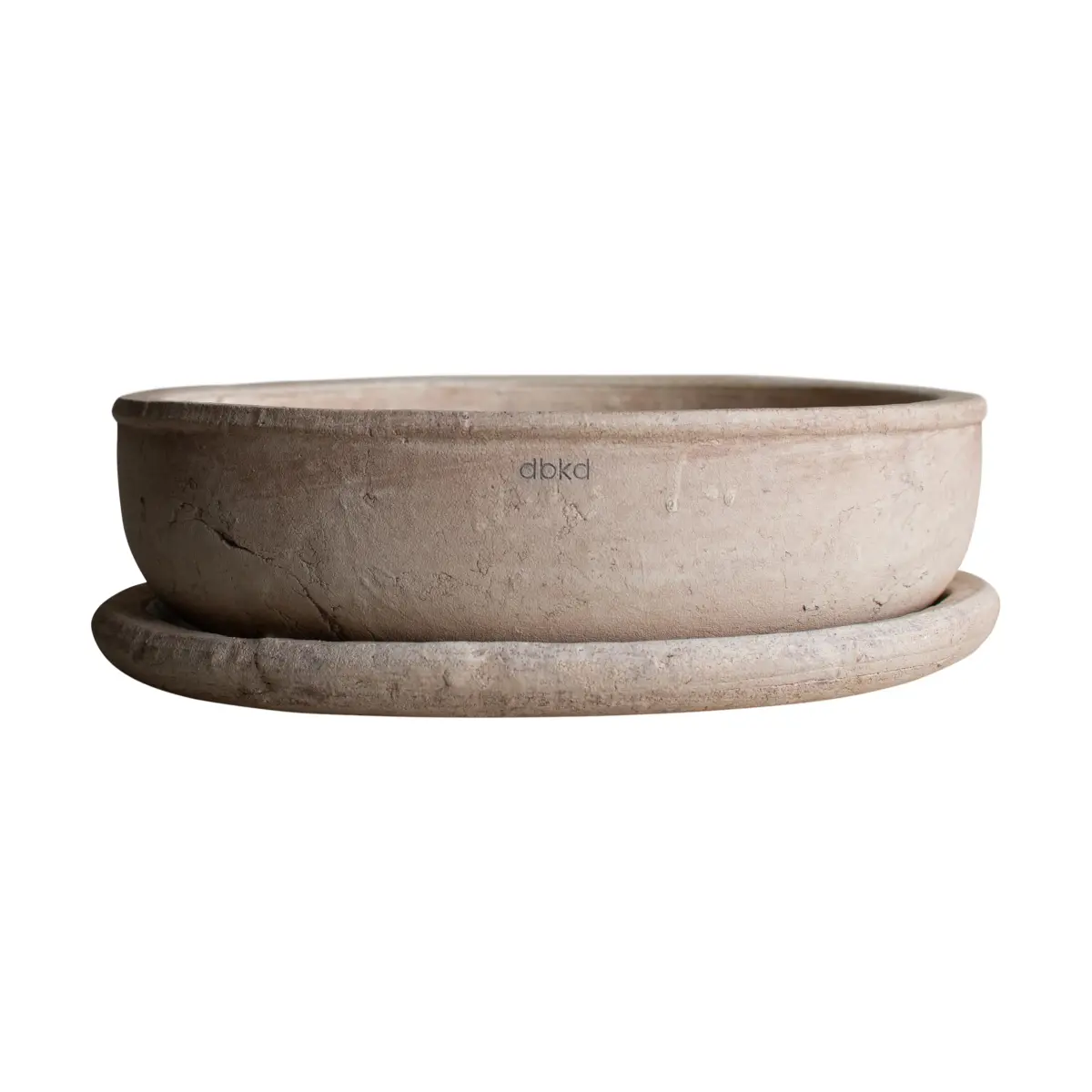 Terra bowl krukke, Sand, Ø30x10,5 cm