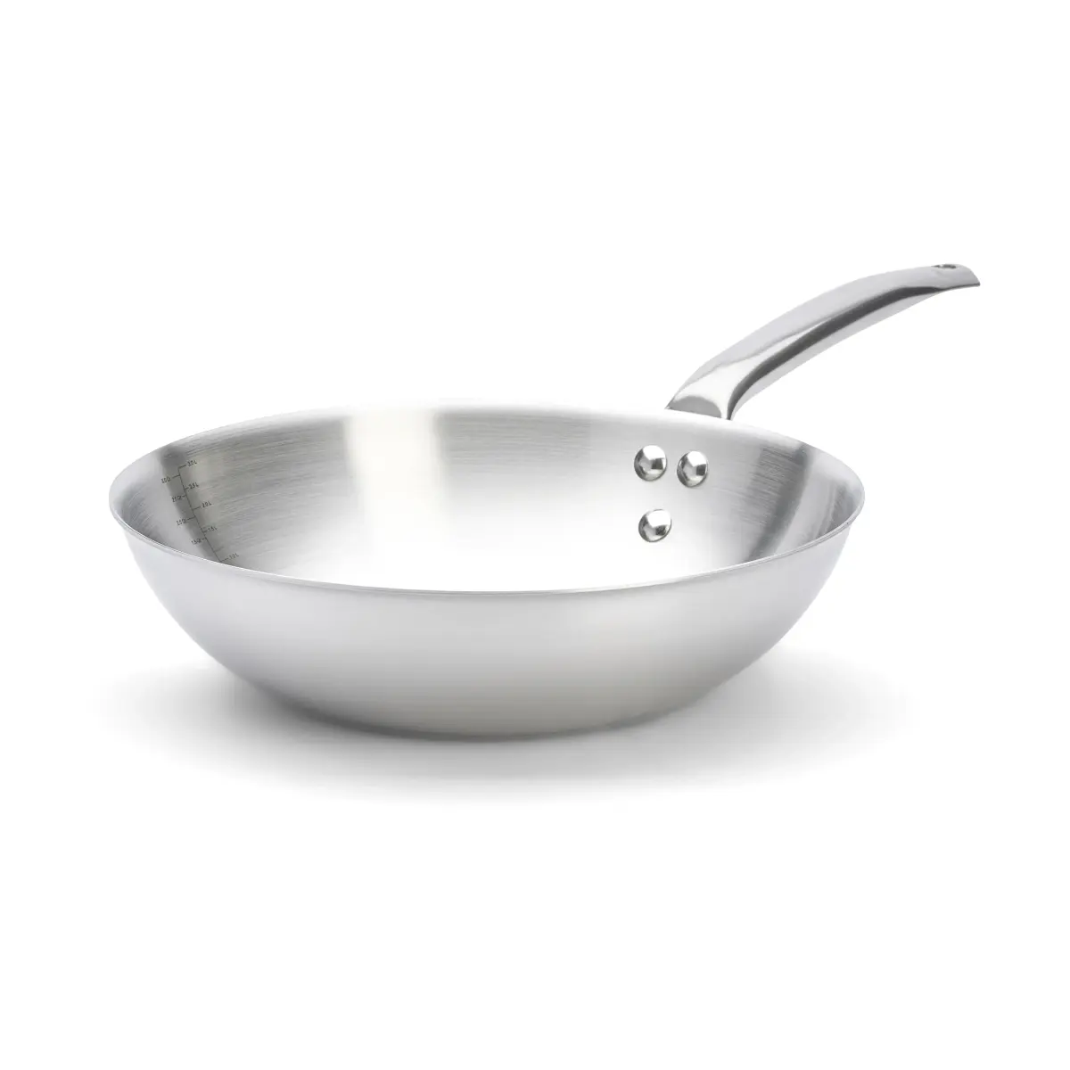 Alchimy wok rustfritt stål, Ø28 cm