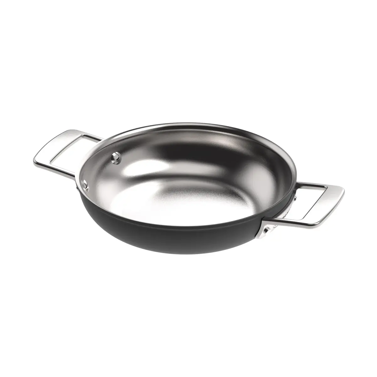 Demeyere Black 5 multifunksjon 5-ply stekepanne, Ø20 cm