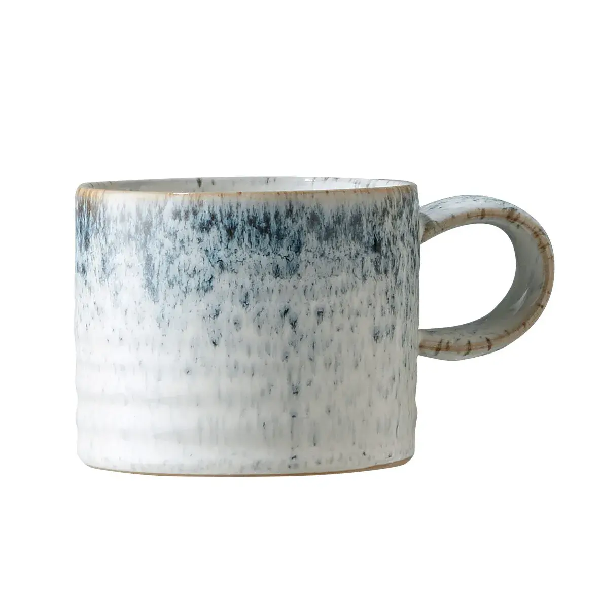 Kiln blue ridged kopp liten, 29,5 cl