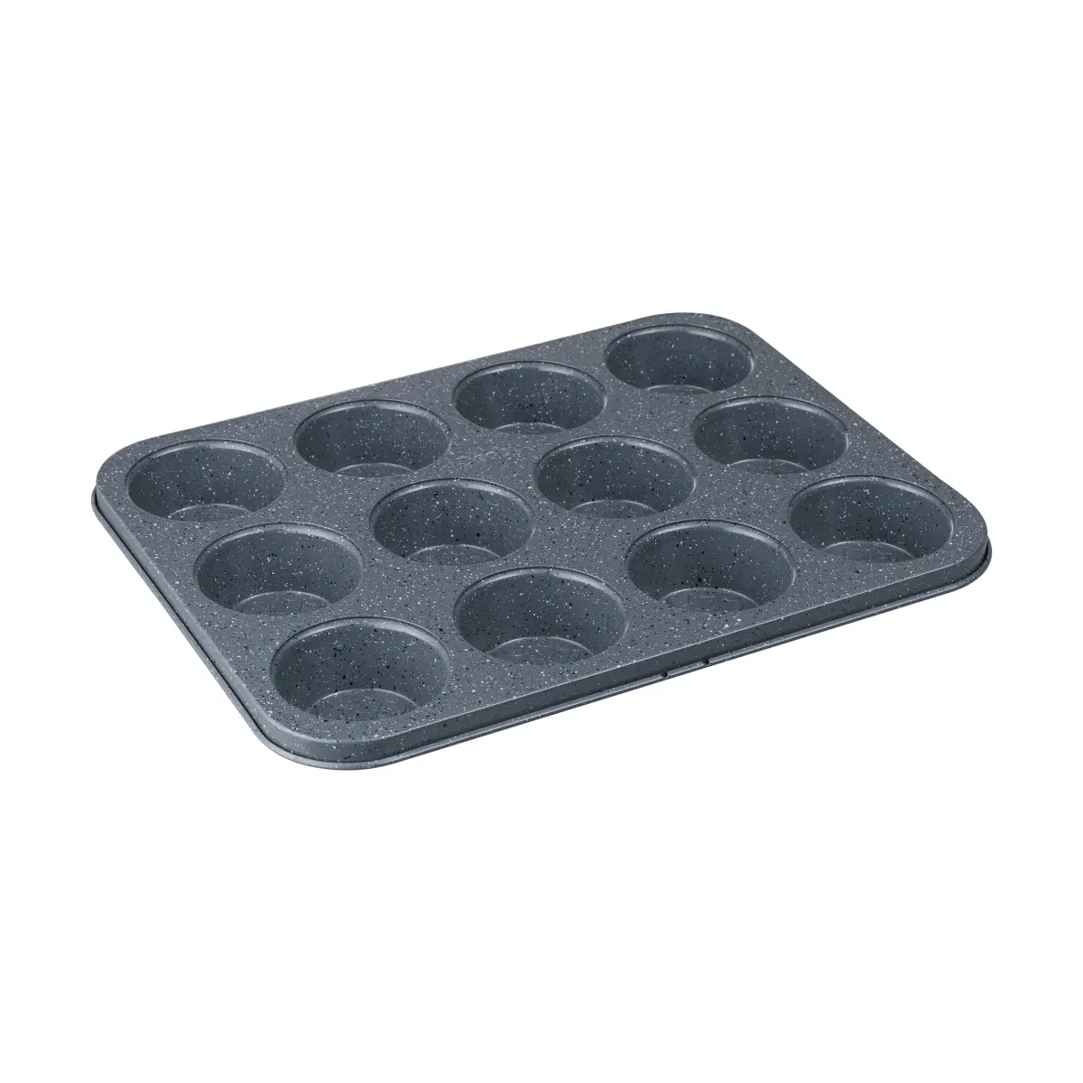 Quantanium Finish muffinsform, Grå, 12 stk