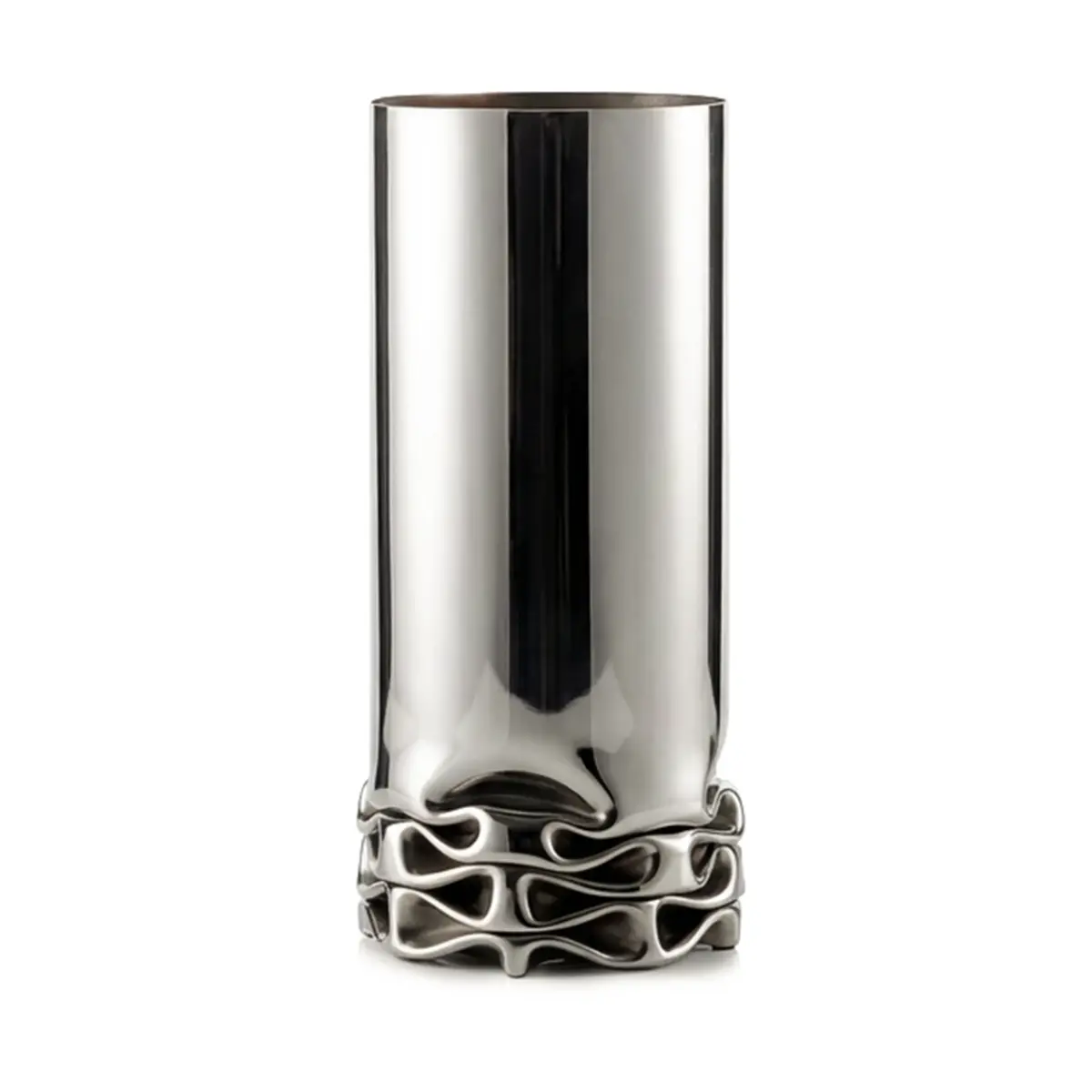 Hydraulic vase 25 cm, Stainless steel, 33 cm