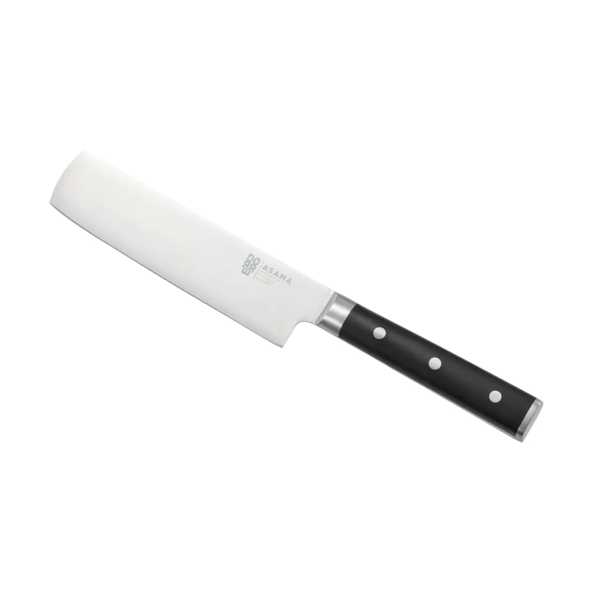 Asama Nakiri grønnsakshakke, Rustfritt stål, svart, 31 cm