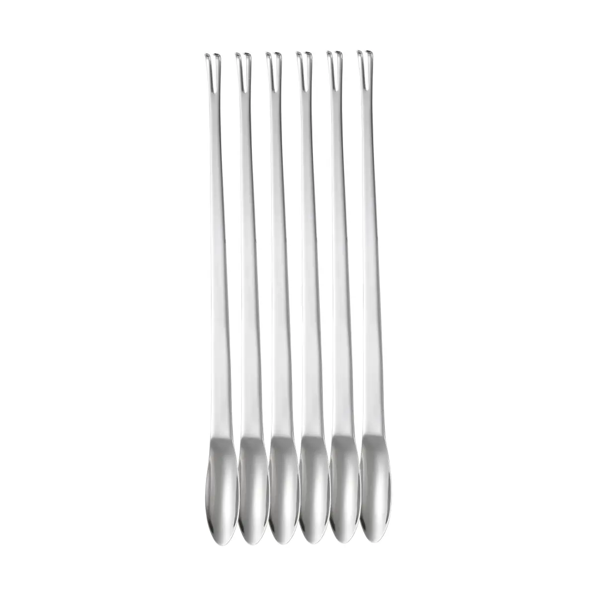 Classic skalldyrgaffel, Rustfritt stål, 6‑pakning, 24,5 cm