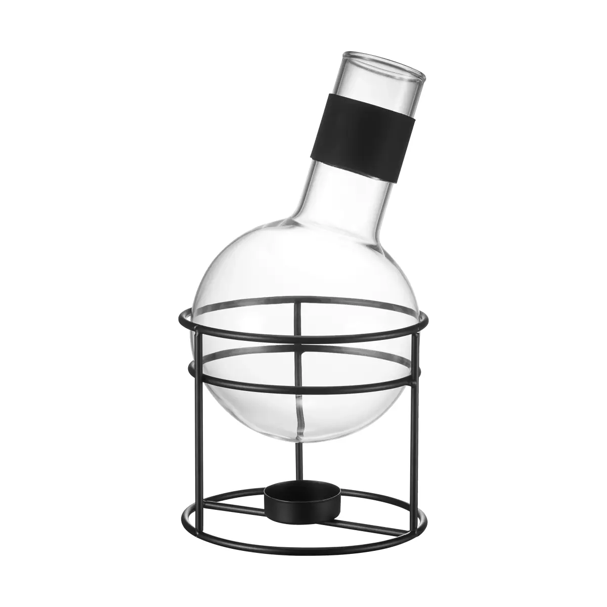 Glora Gløggkolbe glass 1,3 L, Svart