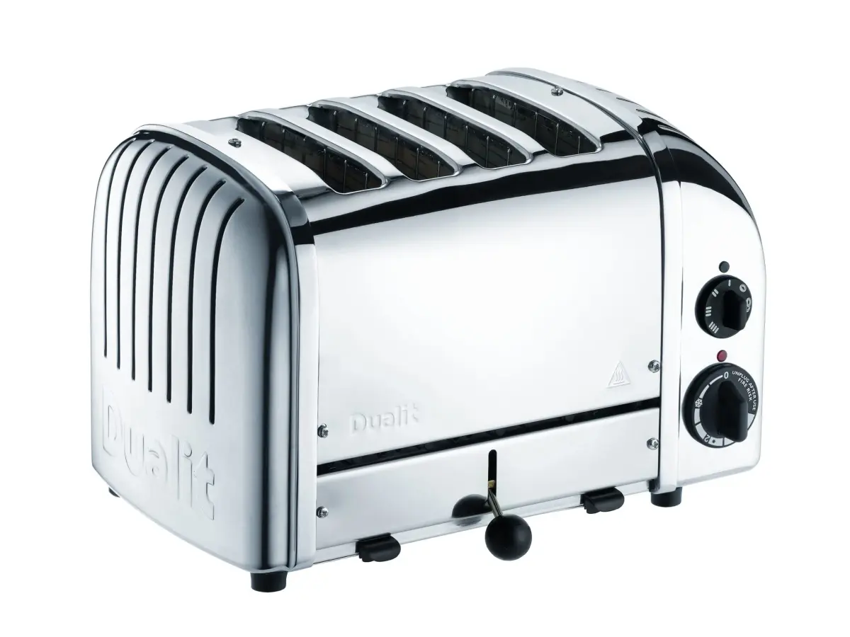 Brødrister Classic 4 Skiver, Rustfri