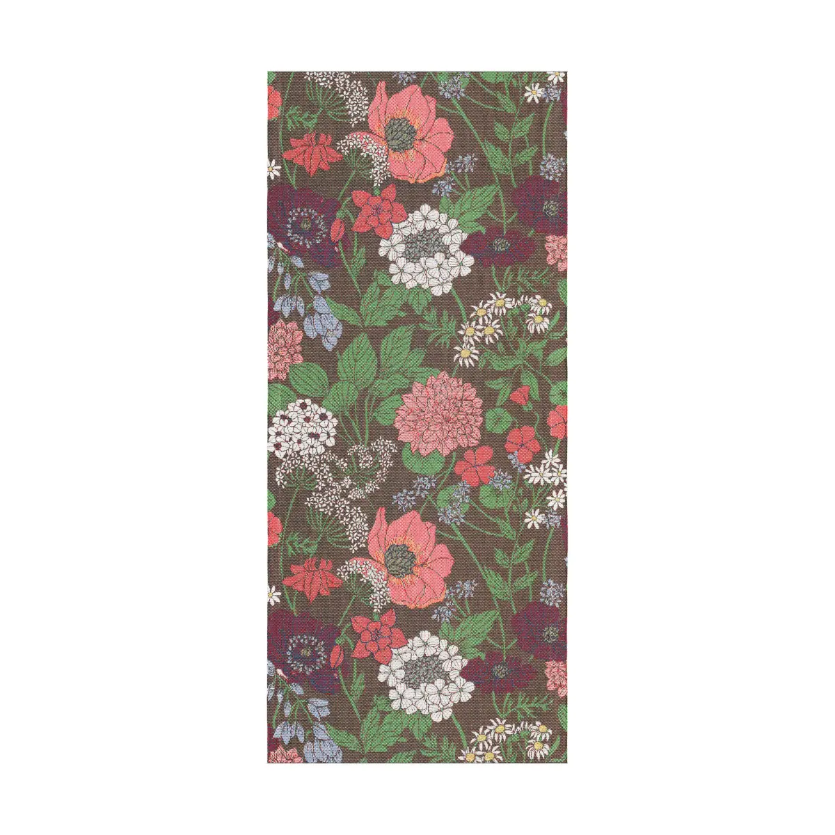Blomsterfång bordløper 35x80 cm, Multi