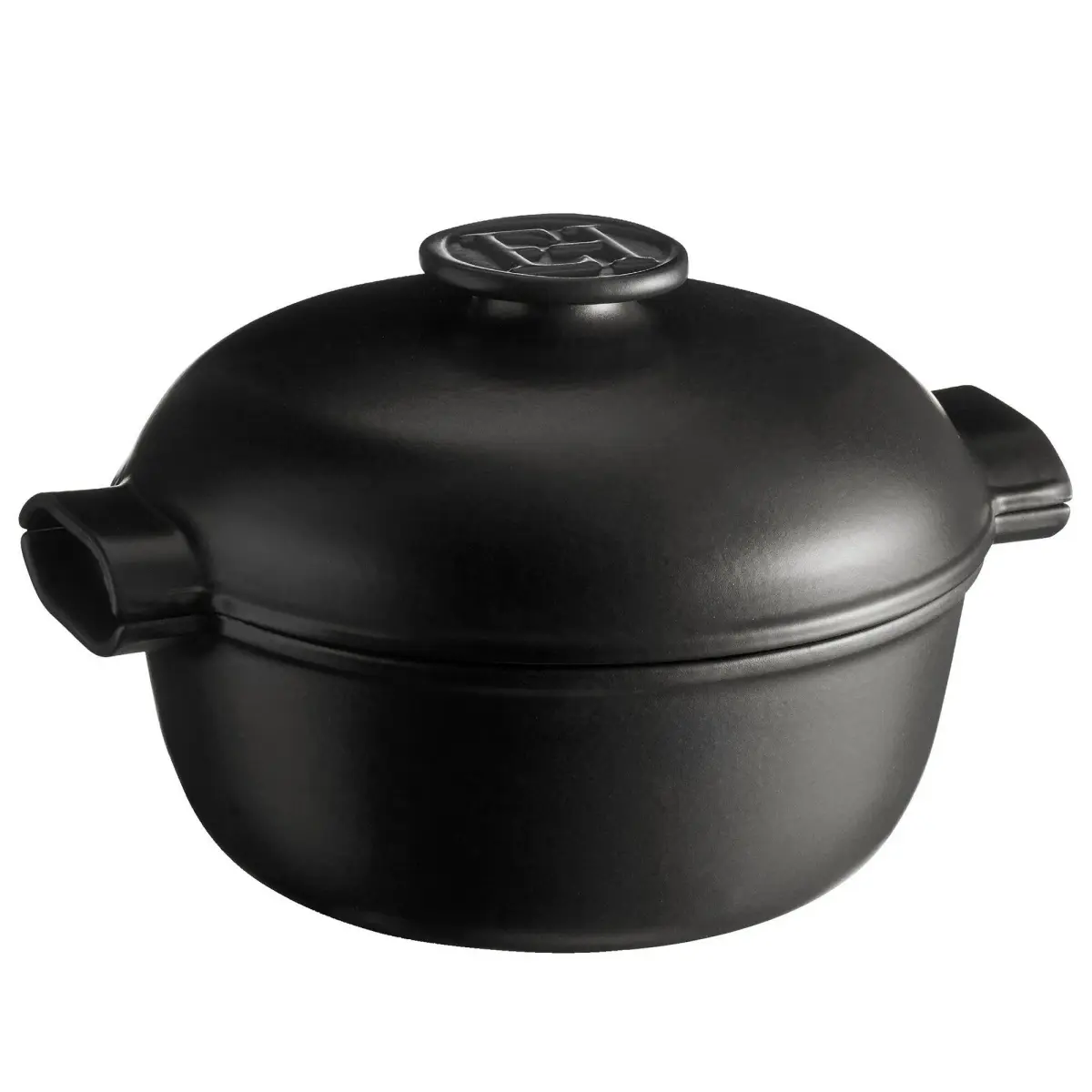 Cocotte rund gryte 30x27 cm, Mørkegrå