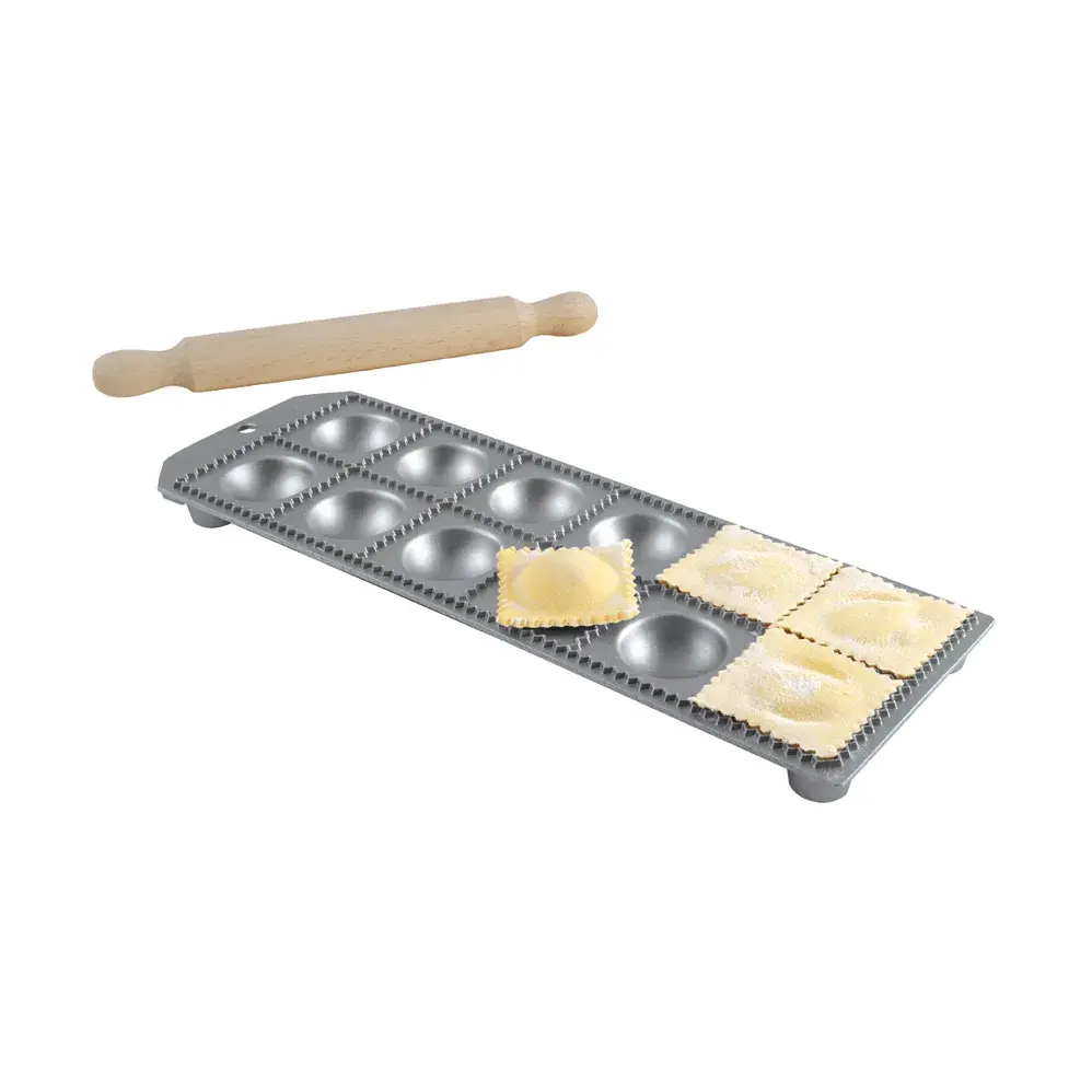 Eppicotispai ravioliform med kjevle, Aluminium, 12 hull