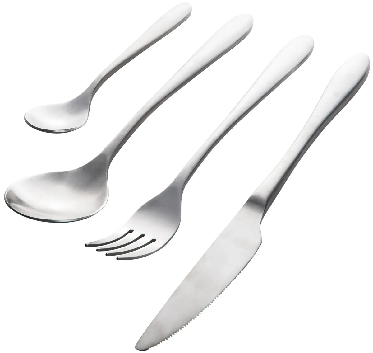 Ernst bestikksett matt finish, 16 deler