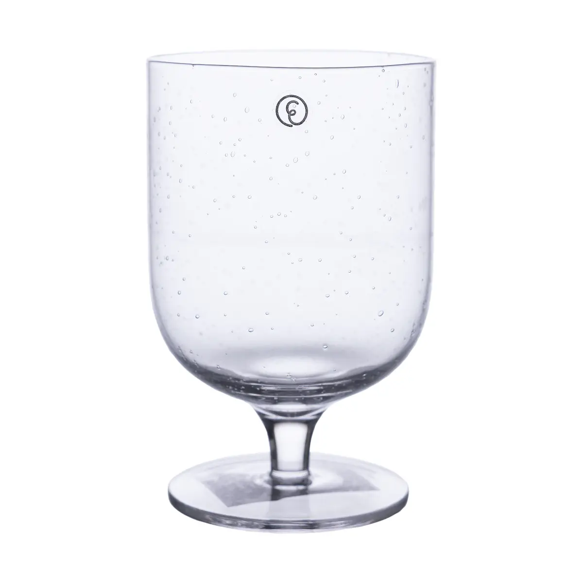 Ernst boblete drikkeglass på fot 30 cl 2 stk., Klar
