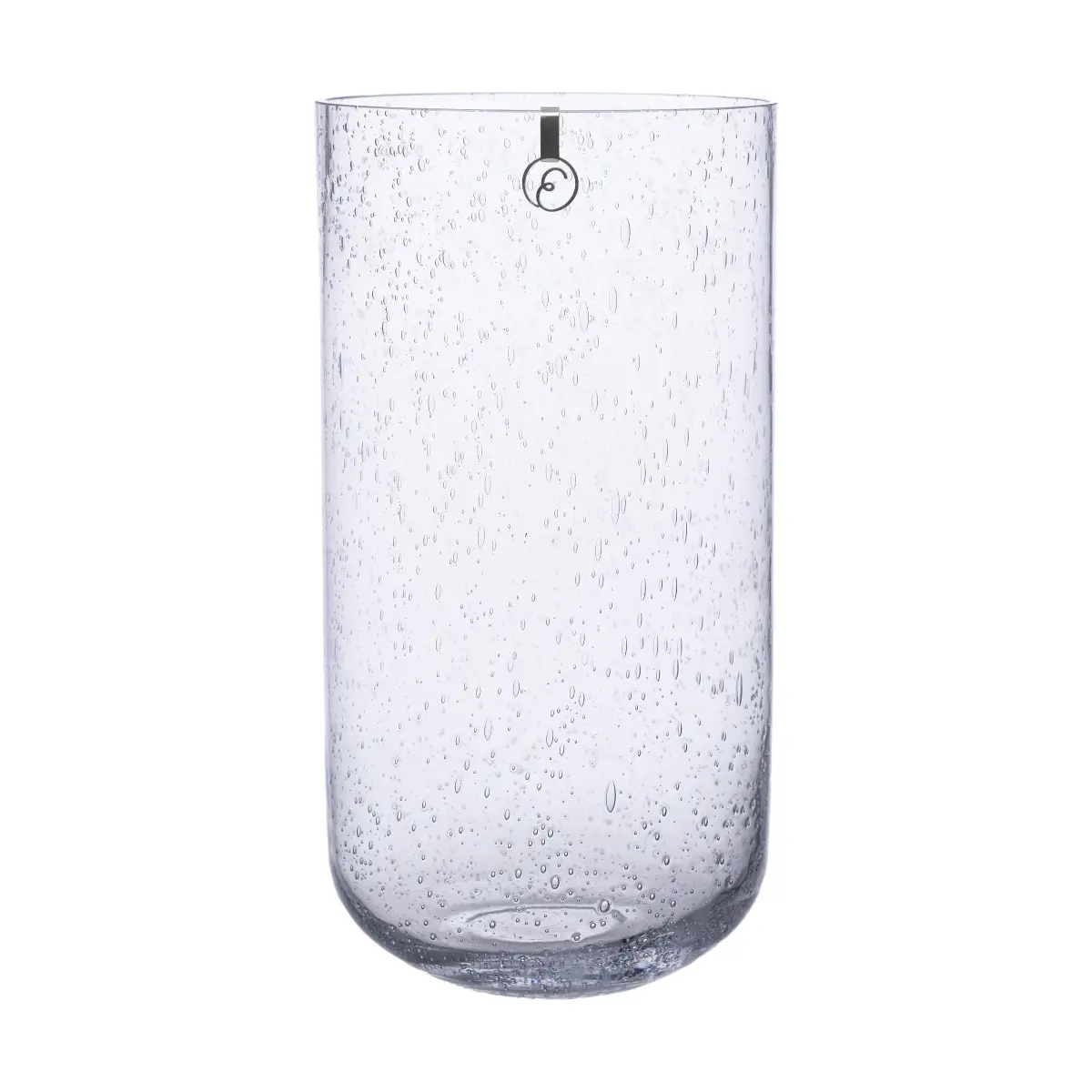 Ernst boblete glassvase 25 cm, Klar