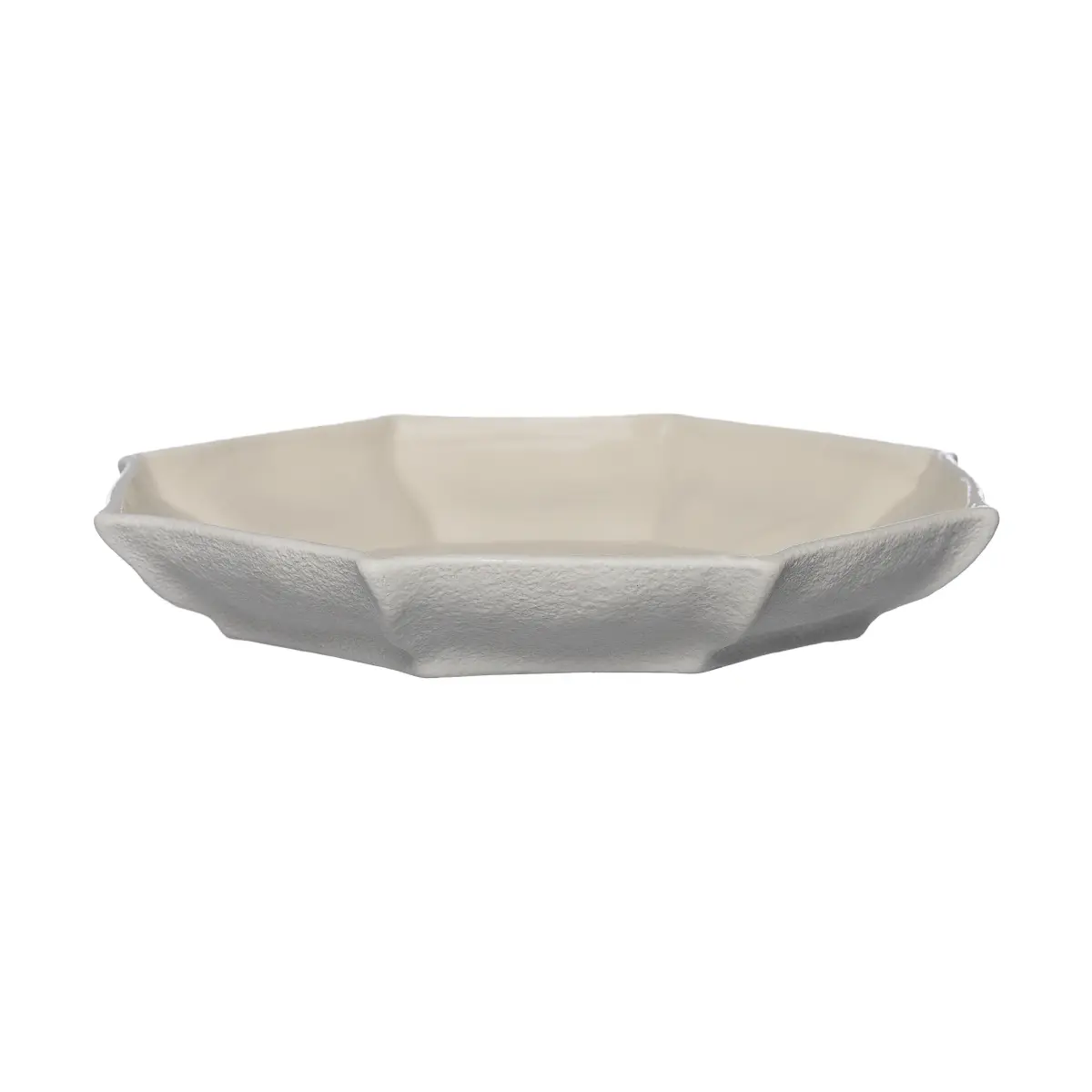Ernst serveringsfat Ø27 cm, Naturhvit