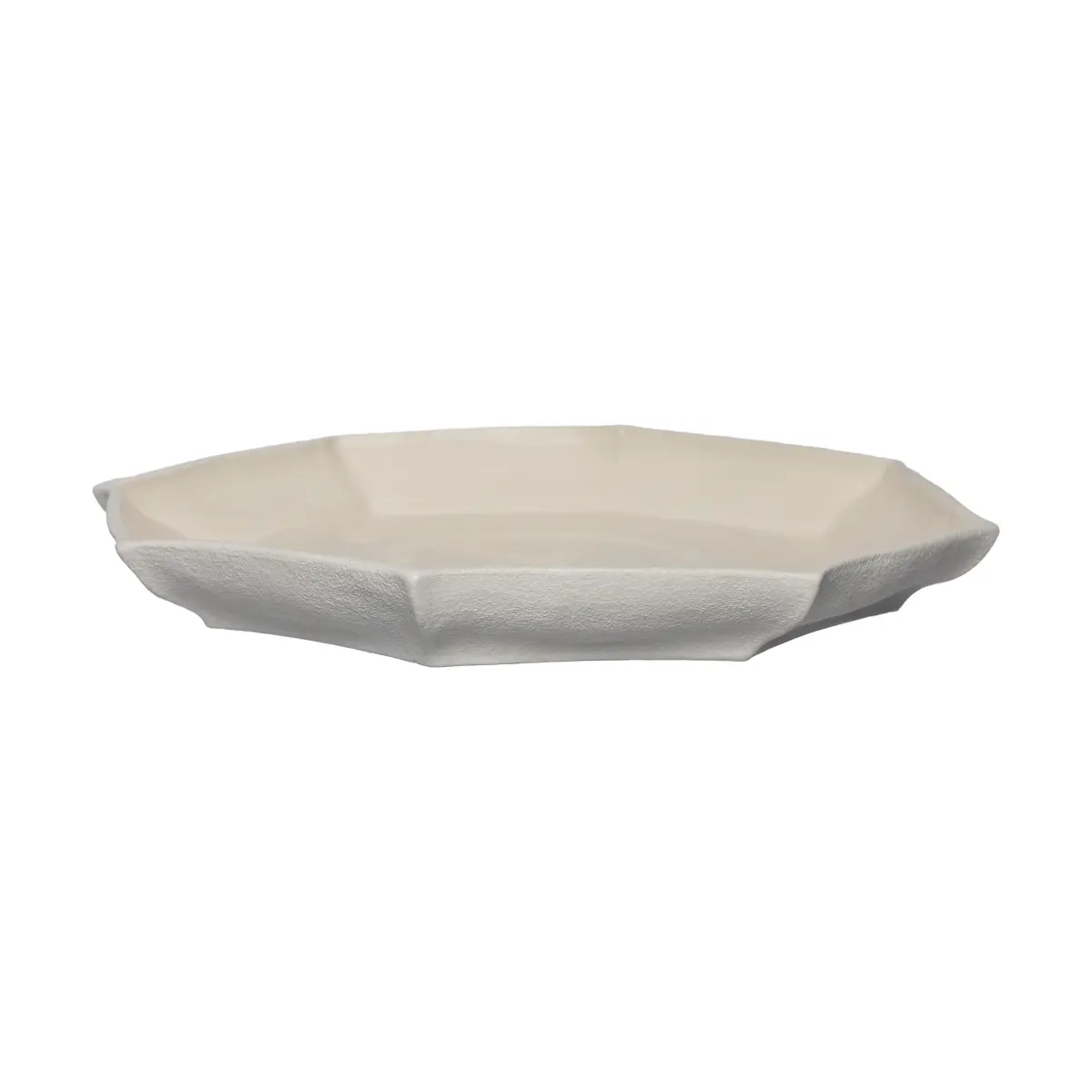 Ernst serveringsfat Ø37 cm, Naturhvit