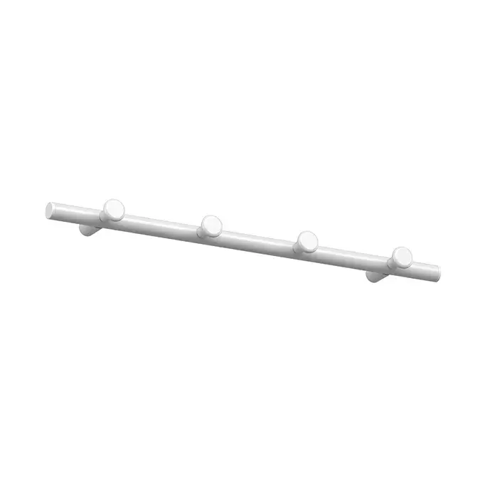 Classic knaggrekke 40 cm, Hvit