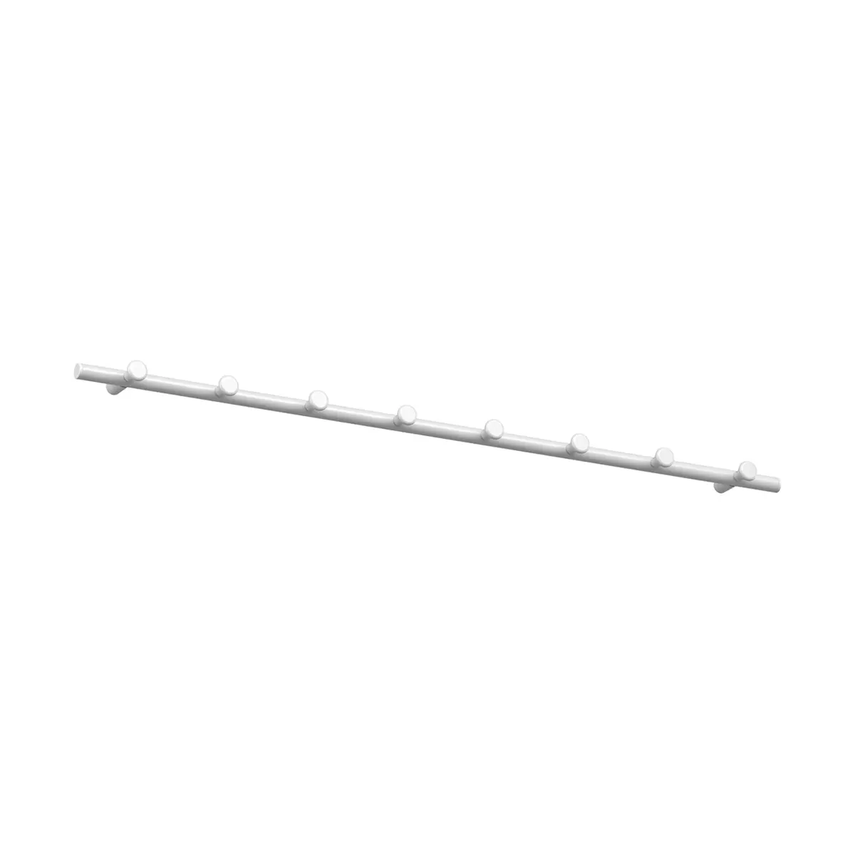 Classic knaggrekke 80 cm, Hvit