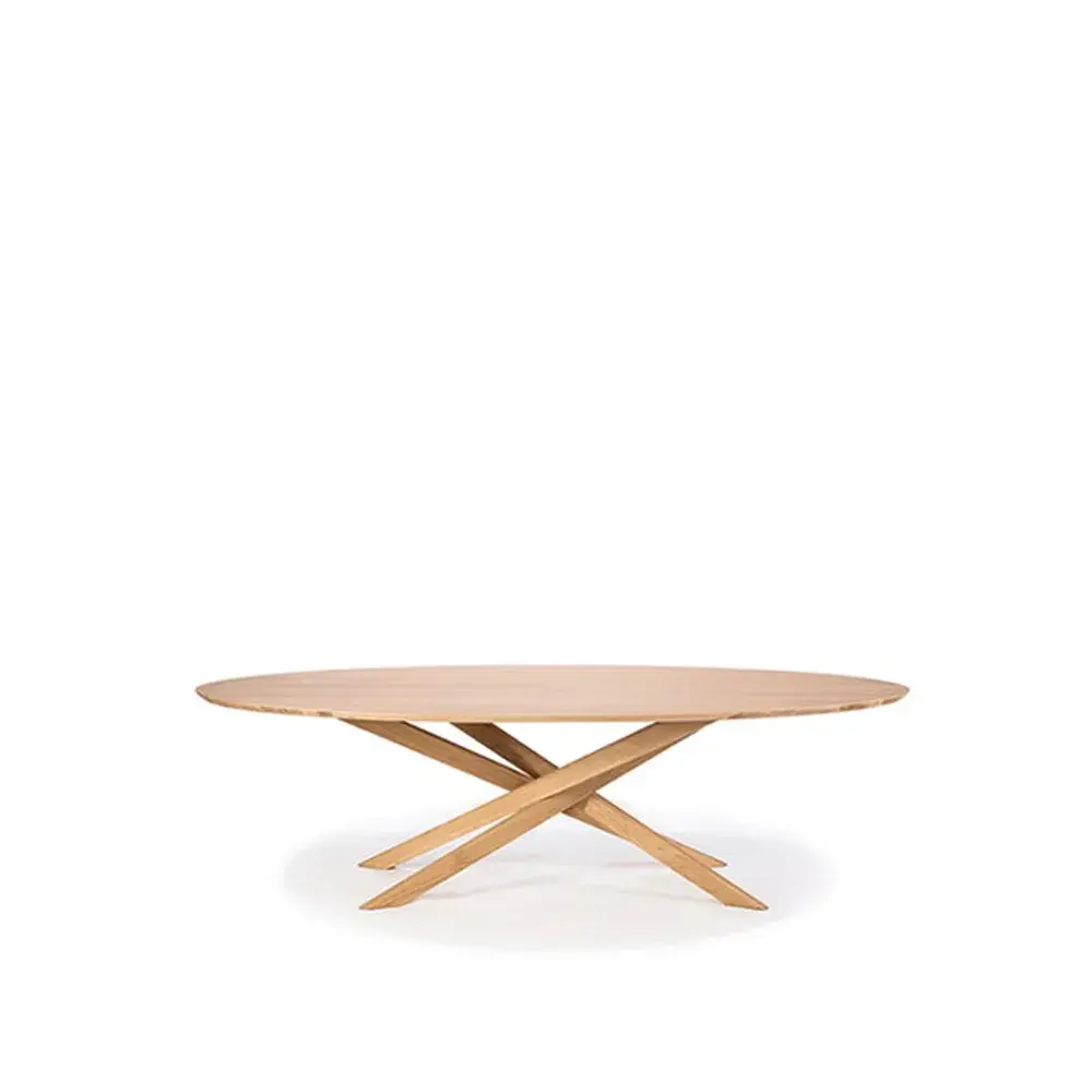 Mikado salongbord oval, Oak wax oil oval