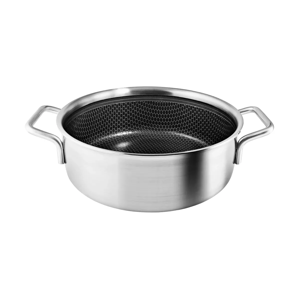 Eva Trio multi traktørpanne med 2 håndtak, Ø24 cm