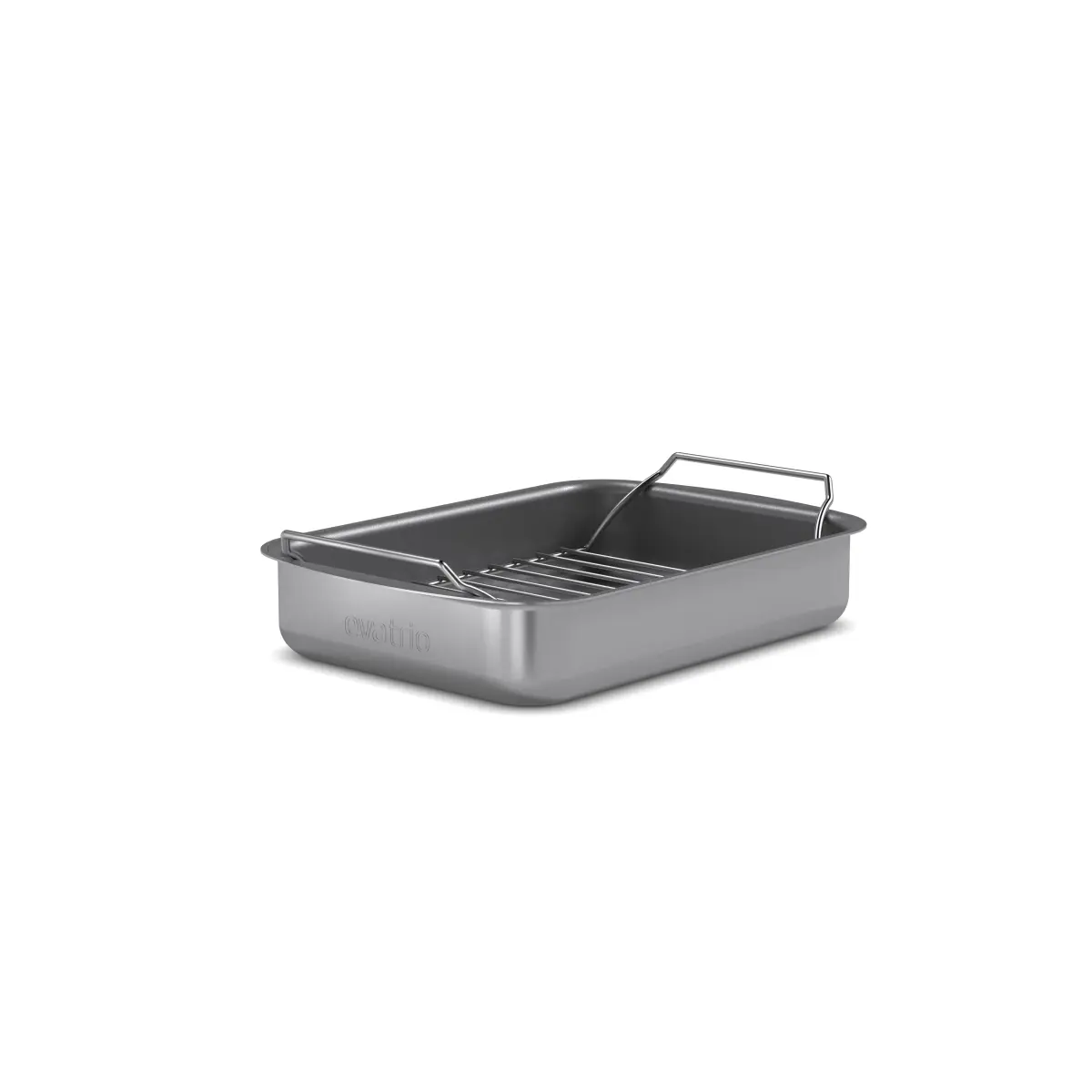 Eva Trio Professional langpanne med rist, 19,5 x 28,5 cm