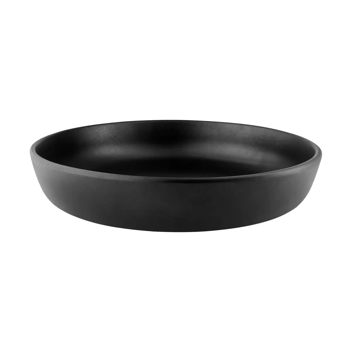 Nordic Kitchen lav salatskål sort, Ø 25 cm