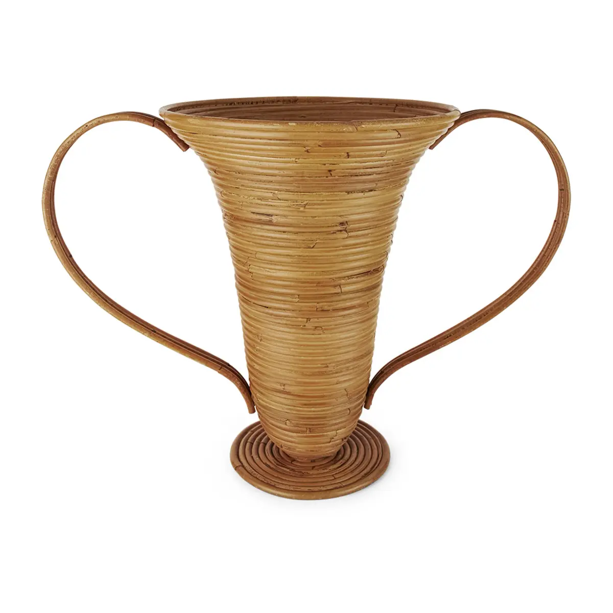 Amphora vase large, Natural stained