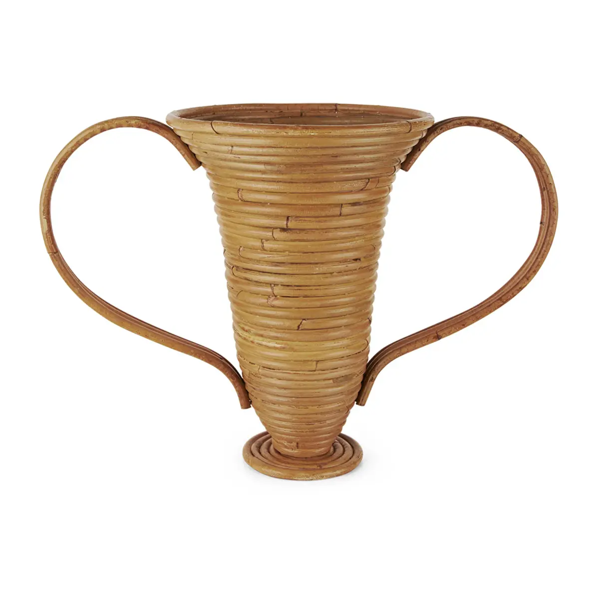 Amphora vase small, Natural stained