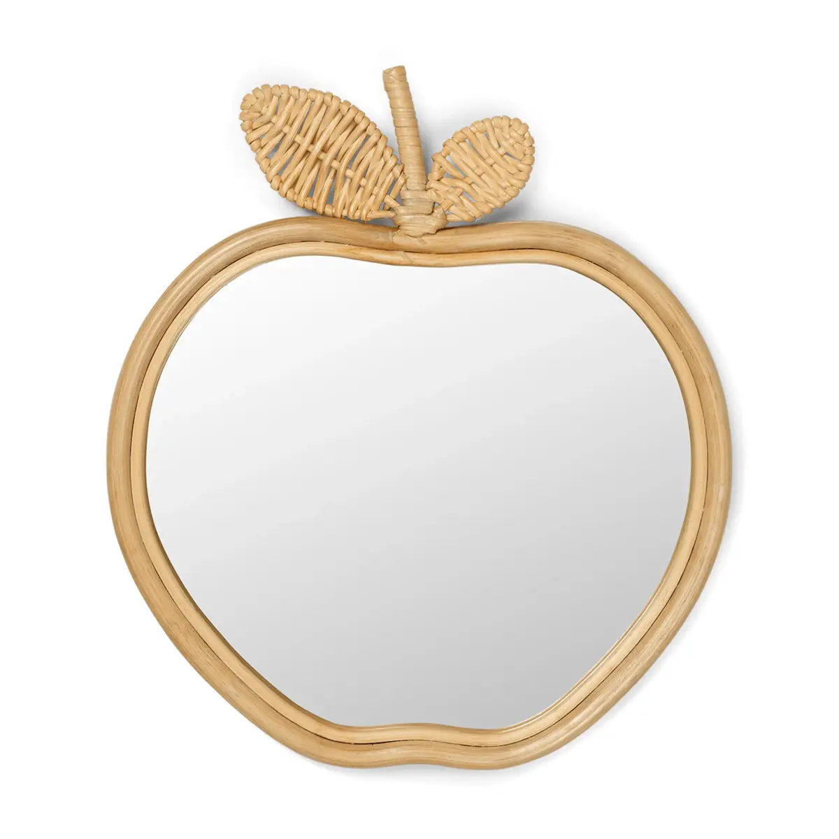 Apple speil 37x42 cm, Natural