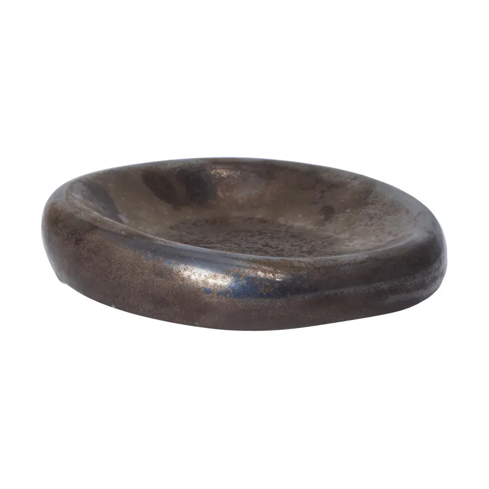 Bellure dekorasjonsskål Ø17 cm, Rustic bronze