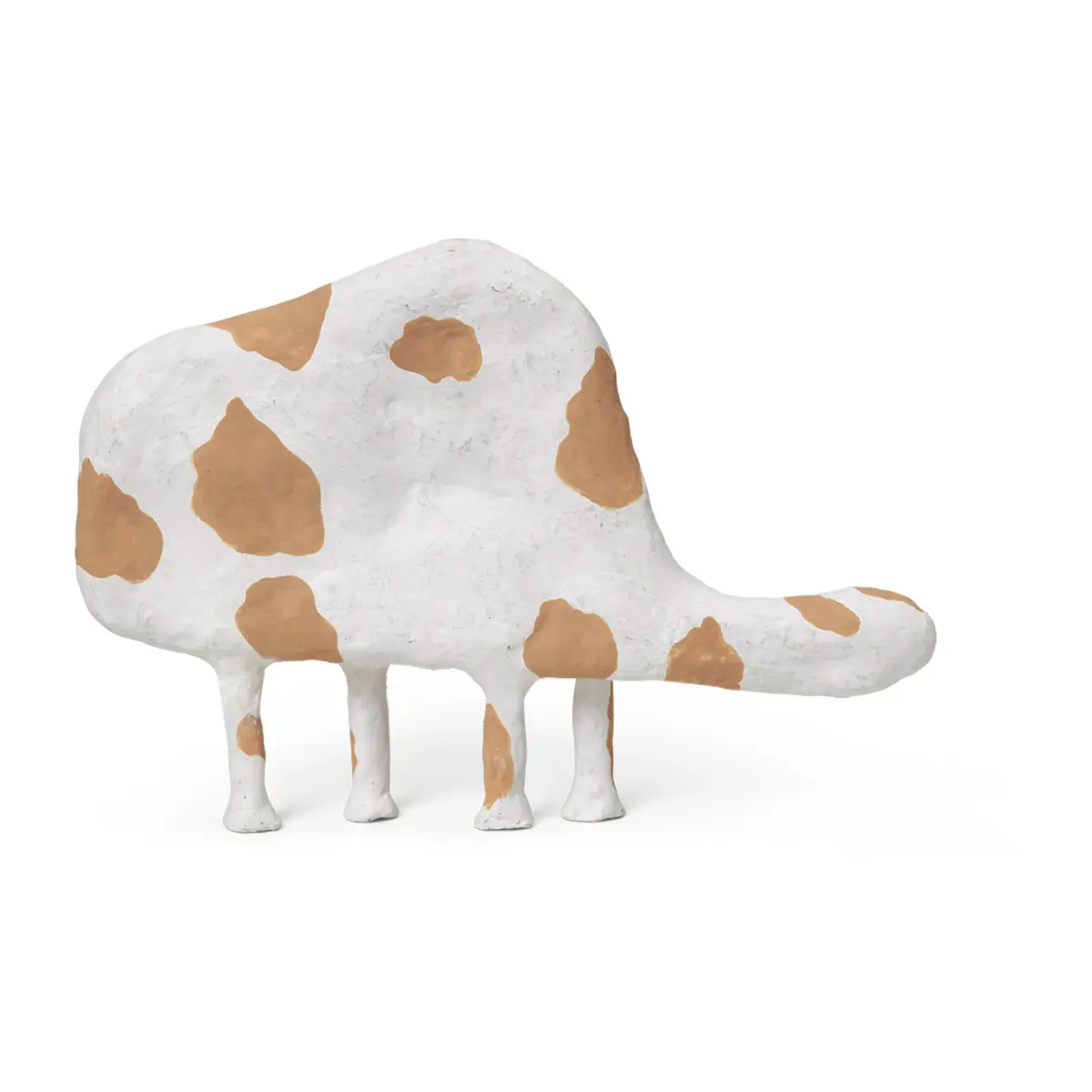 Benzon skulptur, White-brown