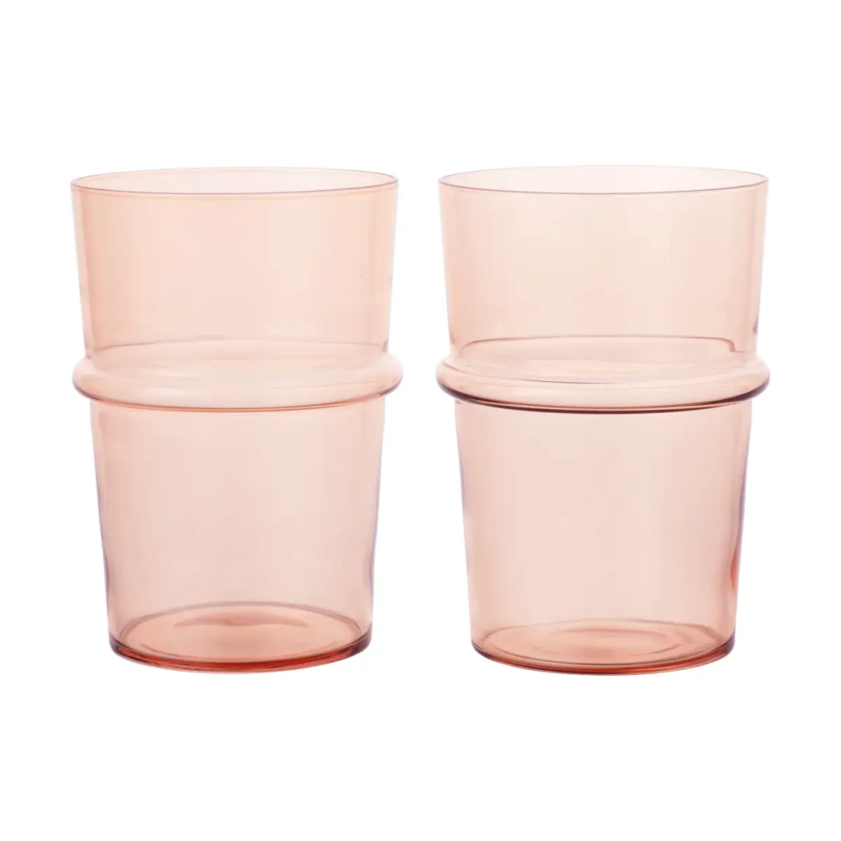 Boya drikkeglass høyt 45 cl 2-pakn., Blush