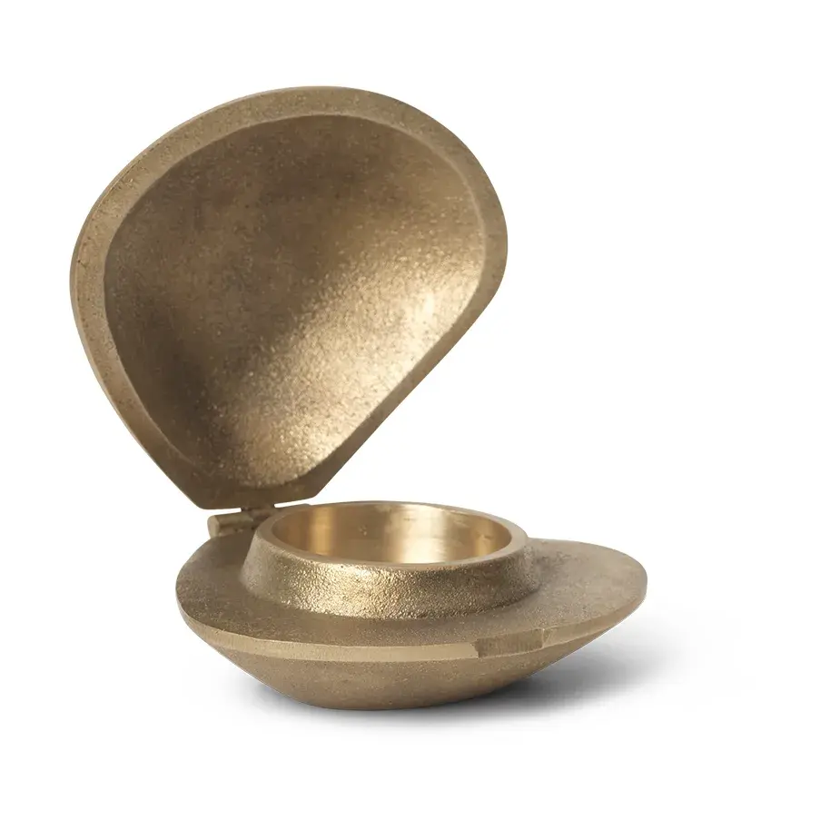 Clam lyslykt, Brass