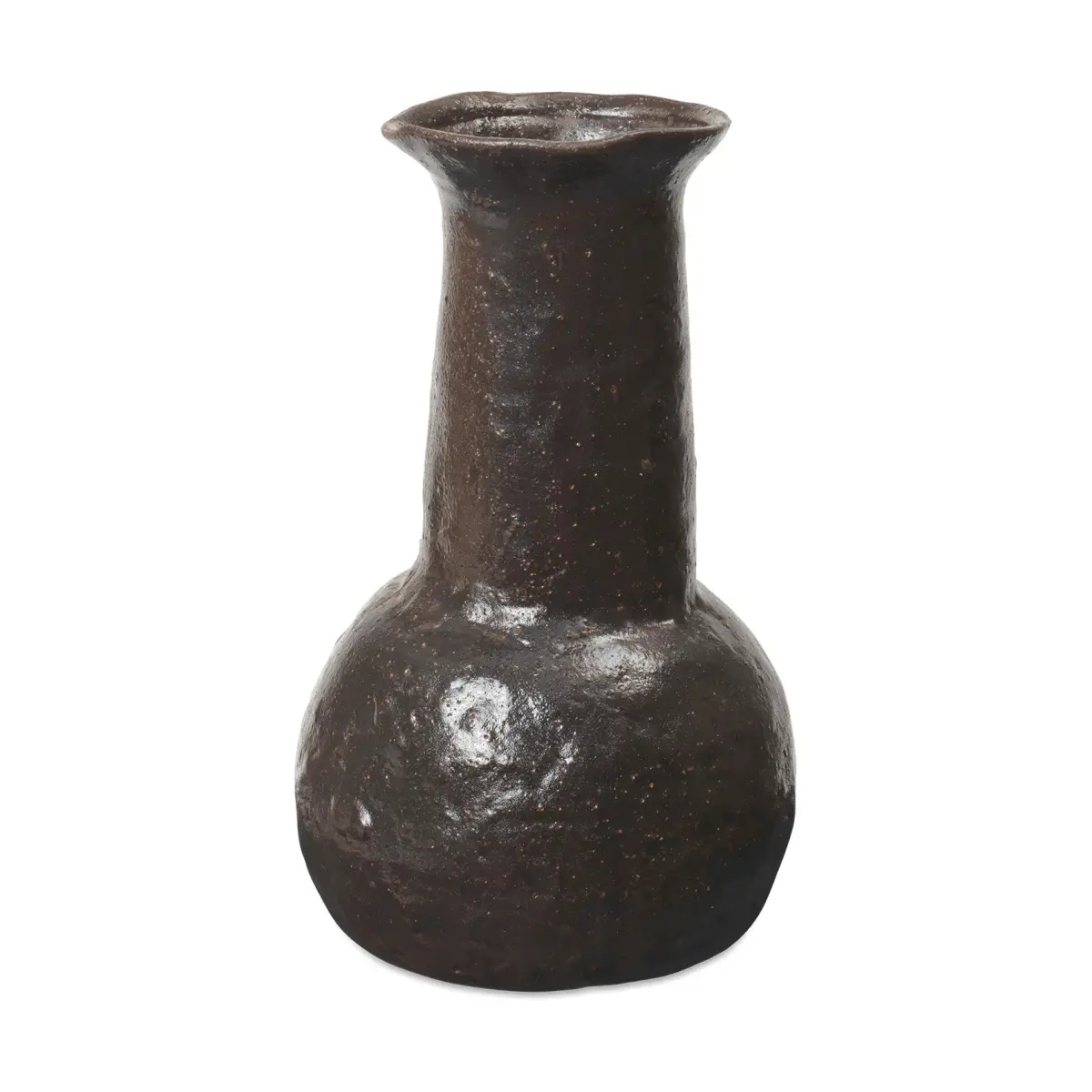 Doro vase 27 cm, Coffee